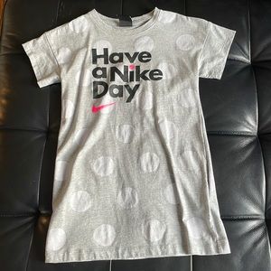 Girls Nike 6X tshirt dress